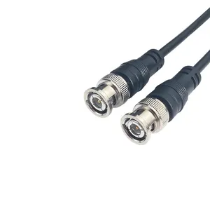 Oem Rg59 Bnc Mannelijk Naar Mannelijk Q9 Patchkabel Coaxiale Hd-Verbindingskabel