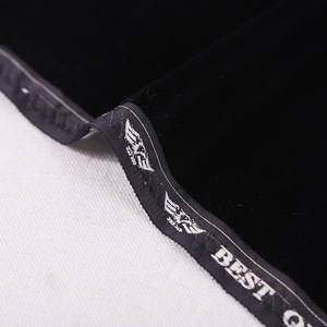 Tela de Punto <span class=keywords><strong>para</strong></span> Ropa y Sudaderas, Tela No Elástica, Terciopelo Coreano, 100% Poliéster, 60 GSM, Peso Medio, Color Sólido - Product Image 2