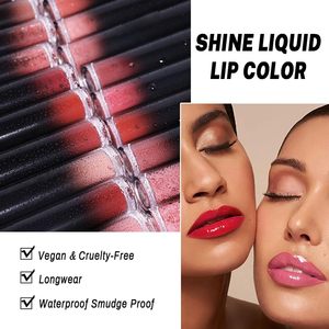 Delineador de Labios Líquido Resistente al Agua con Logotipo Personalizado de Fábrica de Cosméticos, Tinte de Labios Desprendible con Efecto de Tinte - Product Image 3