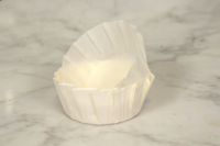 Papier sulfurisé en silicone jetable, résistant à la chaleur, écologique, de qualité alimentaire, pour friteuse à air et moule à gâteau, marron/blanc, 6/8/10 pouces