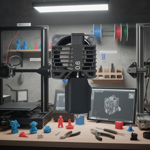 อุปกรณ์เสริมเครื่องพิมพ์ 3 มิติ Hotend-X1C เหล็กชุบแข็งขนาด 0.6 มม. ความละเอียดการพิมพ์ที่ดีที่สุด ผลิตในสหรัฐอเมริกา - Product Image 3