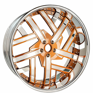 ล้อแม็กซ์ฟอร์จขอบ 22/24 นิ้ว 5 รู 112 โครเมียม 6 รูยึด 6x139.7/114.3/ แบบเว้า สำหรับออฟโรด - Product Image 6