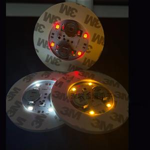 Autocollant lumineux LED pour bouteille, autocollant lumineux pour tasse en EVA, pour boîte <span class=keywords><strong>de</strong></span> <span class=keywords><strong>nuit</strong></span>, KTV, bar, ambiance, tapis lumineux pour bouteille - Product Image 2