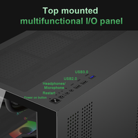 Compra al por Mayor de Cajas de Juego ATX Invertidas, 835 Piezas/40HQ, Chasis de PC con Vidrio Templado Panorámico