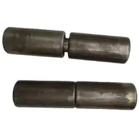 Bisagra cilíndrica de alta resistencia para puerta, eje de acero al carbono soldado con hierro