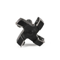 1PC12mm 1/2 tige lame remplaçable mèche de rabotage face fin fraise Insert-Style Spoilboard CNC surfaçage routeur Bits pour le bois