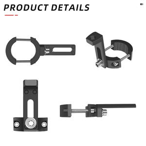 Yosovlamp Moto LED Phare Support En Alliage D'aluminium Pare-chocs <span class=keywords><strong>Amortisseur</strong></span> Pince Projecteur Luminaire pour Accord X5 X6 - Product Image 3