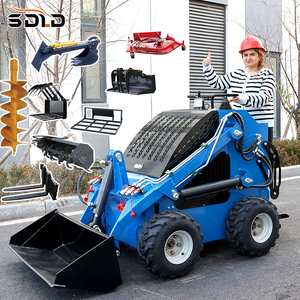 <span class=keywords><strong>Loader</strong></span> Mini Skid Steer Diesel Bensin 300KG Buatan Cina dengan Perlengkapan - Product Image 1