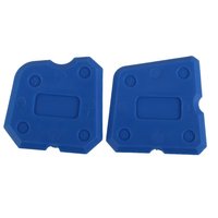 4 pièces/ensemble, racloir en silicone bleu, lisseur de mastic, finisseur de calfeutrage, bonne qualité, bords droits et durable à utiliser
