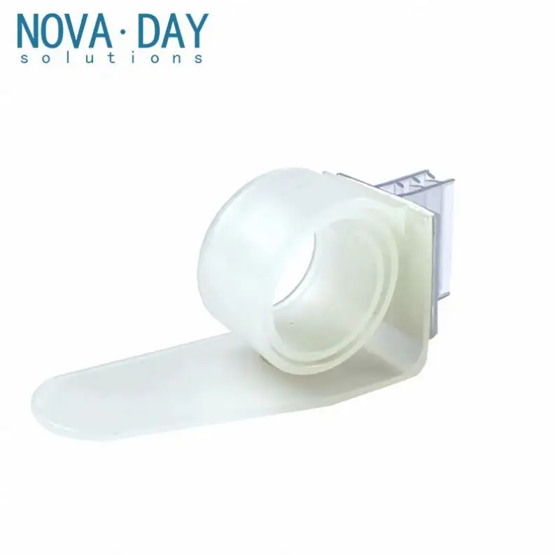 Hangzhou Novaday Flexibele Scharnier Clear Edge Shelf Supermarkt Plastic Plank Rand Teken Label Houder