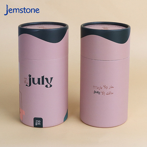 Proveedores experimentados Logotipo impreso personalizado Kraft cilindro artesanal tubo de papel embalaje con tapa - Product Image 6