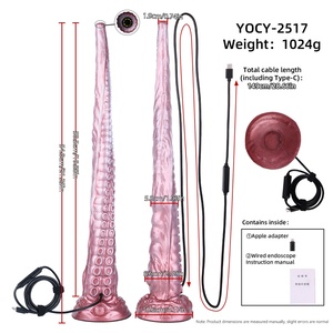 Tentáculo de Pulpo Extra Largo de Fantasía, Pene de Silicona Gigante, Pene de Monstruo de Fantasía, Tapón Anal, Juguete Sexual, 5 Tamaños - Product Image 2