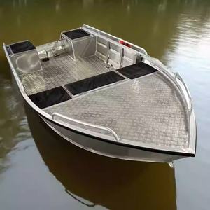 2026 Nuevo Diseño <span class=keywords><strong>Barco</strong></span> de Aluminio Totalmente Soldado de 14 Pies con Casco de Aluminio Precios de Embarcaciones de Pesca - Product Image 5