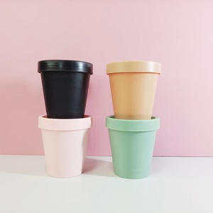 2025 Cream Body Butter Cosmetic Container with 200g 250g Plastic Lid Liner Spatula Multi Sizes Sugar <b>Scrub</b> Jar PP Base Material - Product Image 2