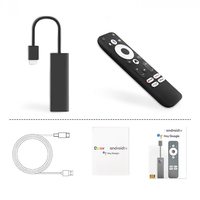 DCOLOR-receptor de televisión por protocolo de Internet, dispositivo de Tv Stick con certificación de Google, Usb, Amlogic S905y4, Wifi, 4k, Android, Bt, GD1, fabricante al por mayor