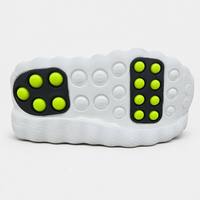 Suelas para Calzado Deportivo MD TPR para Jóvenes, Tendencia 5+3, Entresuela Ligera de EVA, Antideslizante, Resistente al Agua, Unisex, para Correr