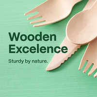 100% ensemble de couverts en bois compostables 300 pièces ustensiles en bois de bouleau fourchettes, couteaux, cuillères couverts jetables écologiques pour la fête