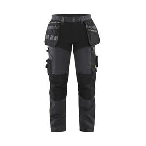BLAKLADER - 159913439899D112 Pantalon Craftsman avec stretch Gris foncé/Noir-PANTALON DE TRAVAIL EAN 7330509693230 - Product Image 1
