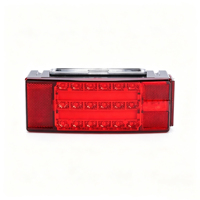 Nouveau feu arrière combiné rectangulaire LED étanche 12V pour remorque et camion