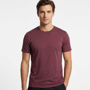 เสื้อยืดคอกลมแขนสั้นผ้าฝ้าย 100% รุ่นวินเทจ  รองรับการปรับแต่งลวดลายได้หลากหลาย - Product Image 1