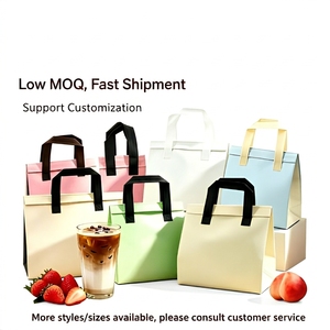 Sacs personnalisés pour la restauration rapide, sacs jetables pour café, sacs isothermes pour aliments et boissons, sacs de <span class=keywords><strong>livraison</strong></span> thermiques, sacs d'expédition thermiques - Product Image 1