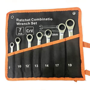<span class=keywords><strong>Clé</strong></span> à cliquet combinée OEM personnalisable 6-32MM 72 dents avec finition miroir/mate, outils <span class=keywords><strong>de</strong></span> réparation universels, <span class=keywords><strong>clé</strong></span> à double extrémité ouverte/à douille - Product Image 5