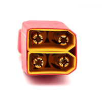 Adaptateur de connecteur parallèle XT60 plaqué or AMASS, série XT90, pour avions, voitures et bateaux RC