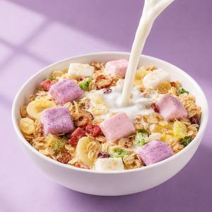 <span class=keywords><strong>Cereales</strong></span> Instantáneos Crujientes de Avena <span class=keywords><strong>con</strong></span> Frutas y Yogur para el Desayuno, <span class=keywords><strong>con</strong></span> Frutas Secas y Trozos de Yogur, Venta al por Mayor Directa de Fábrica, Proveedor OEM - Product Image 3