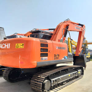 Potente rendimiento Japón Hitachi zx200 excavadora grande usada EPA certificado CE 20 toneladas excavadora de segunda mano - Product Image 6