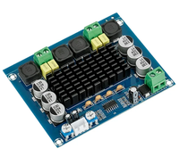 Modul Penguat Audio Digital Mobil Dual Channel XH-M543 TPA3116D2 DC 12V 24V 2X120W Profesional Stereo