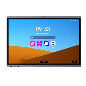หน้าจอแสดงผล LCD ความละเอียดสูง Hiseeview ขนาด 55 65 75 86 98 110 นิ้ว สำหรับโรงเรียน  หน้าจอสัมผัส  กระดานไวท์บอร์ดอัจฉริยะ  กระดานอัจฉริยะแบบอินเทอร์แอคทีฟ - Product Image 3