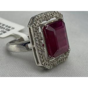 Nuevo Anillo de Rubí de Lujo Más Vendido, Plata de Ley 925, Regalo para Fiestas, Bodas, Compromisos, Ceremonias Religiosas y Eventos - Product Image 5