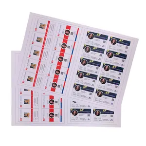 Vendita calda di Stampa Digitale Foglio di PVC per la Plastica Affari ID Cards