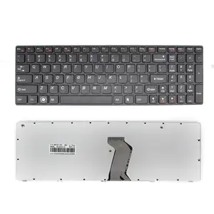 Lenovo g560 G570 Z560 B570 B590 g770 Z570 V570 G560 G580 내장 노트북 키보드에 대한 재고 백라이트 노트북 키보드