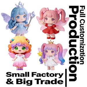 Figurine d'action ODM 1/6, Fée <span class=keywords><strong>Papillon</strong></span> aux Cheveux Violets, Figurines en Vinyle 3D, Ensemble de Poupées Personnalisées de la Série Contes de Fées, Boîte Mystère - Product Image 4