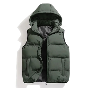 <span class=keywords><strong>Gilet</strong></span> <span class=keywords><strong>matelassé</strong></span> à capuche pour <span class=keywords><strong>homme</strong></span>, sans <span class=keywords><strong>manches</strong></span>, fermeture éclair, veste rembourrée légère, <span class=keywords><strong>gilet</strong></span> <span class=keywords><strong>matelassé</strong></span> <span class=keywords><strong>avec</strong></span> poches, veste d'hiver en duvet - Product Image 6