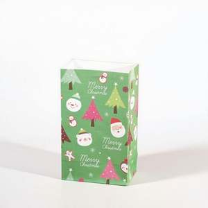 Sacs en papier de Noël de luxe écologiques de haute qualité, style 2025, pour cadeaux, promotion de vente au détail, sacs à bonbons - Product Image 1