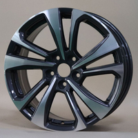 Rueda de Aleación de Aluminio Moldeada por Inyección LHXT XTX091 de 17 Pulgadas, Apta para las Ruedas de los Autos de Pasajeros Changan Yidong PULS