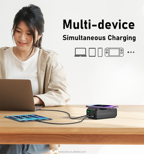 สินค้ามาใหม่ พาวเวอร์แบงค์พกพา PD 100W ความจุสูง 27000mAh ชาร์จเร็วสุด 100W DC 12V 24V สำหรับแล็ปท็อป โดรน CPAP และอื่นๆ - Product Image 3