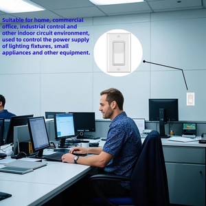 Interrupteur à bascule décoratif 15A <span class=keywords><strong>120V</strong></span> 277V unipolaire silencieux et durable pour mur américain – Vente en gros - Product Image 6