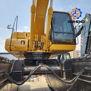 Escavatore Anfibio Usato Caterpillar CAT 320CL 320 ad Alte Prestazioni con Braccio Esteso da 18m per Palude, Mezzo Pesante - Product Image 3