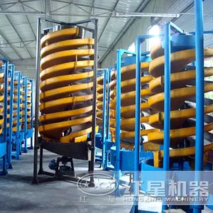 CE/ ISO 9001:2008 simple structure 0.3-0.02mm ore spiral chute for coltan, cobalt,Mn with factory price