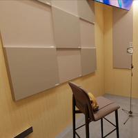 Panneaux acoustiques d'absorption acoustique Panneau mural acoustique respectueux de l'environnement pour studio de musique