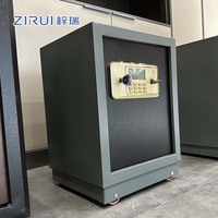 Coffre-fort en acier massif avec serrure électronique, boîte de dépôt ignifuge pour hôtel, maison, bijoux, argent, coffre-fort en métal