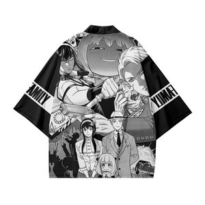 ชุดคอสเพลย์ 5 สไตล์ จากอนิเมะ <span class=keywords><strong>Spy</strong></span> <span class=keywords><strong>x</strong></span> <span class=keywords><strong>Family</strong></span> ตัวละคร Twilight Anya Forger และ Yor Forger สำหรับงานปาร์ตี้ ชุดคลุมสไตล์ญี่ปุ่นแบบฮาโอริ คิโมโน - Product Image 4