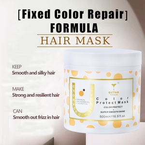Bien hydrate le <span class=keywords><strong>masque</strong></span> capillaire de protection de la couleur revitalisant en profondeur à l'huile d'argan de noix de coco et de <span class=keywords><strong>macadamia</strong></span> pour aider à réparer les fibres capillaires endommagées - Product Image 3