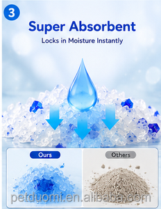Factory Direct Crystal Cat Litter Odor Control Silica Gel Cat <b>Sand</b> Hot Selling OEM - Product Image 3