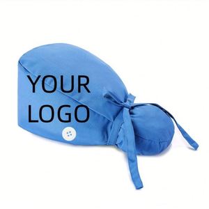 Gorros Quirúrgicos para Mujer, Gorro de Enfermera con Soporte Funcional para Cola de Caballo para Cabello Largo, con Forro de Satén o sin Forro, Regalo Promocional - Product Image 1
