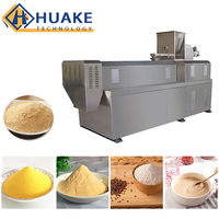 Ligne de production automatique de poudre nutritionnelle instantanée, machine extrudeuse à double vis pour céréales de riz pour bébés