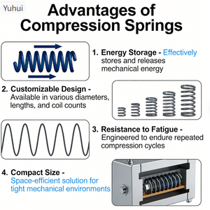 Zhejiang Stainless <strong>Steel</strong> Auto Die Spiral Compression Equipment 2mm Coil <strong>Spring</strong> Customizable <strong>Small</strong> Sus301Small <strong>Springs</strong> - Product Image 3